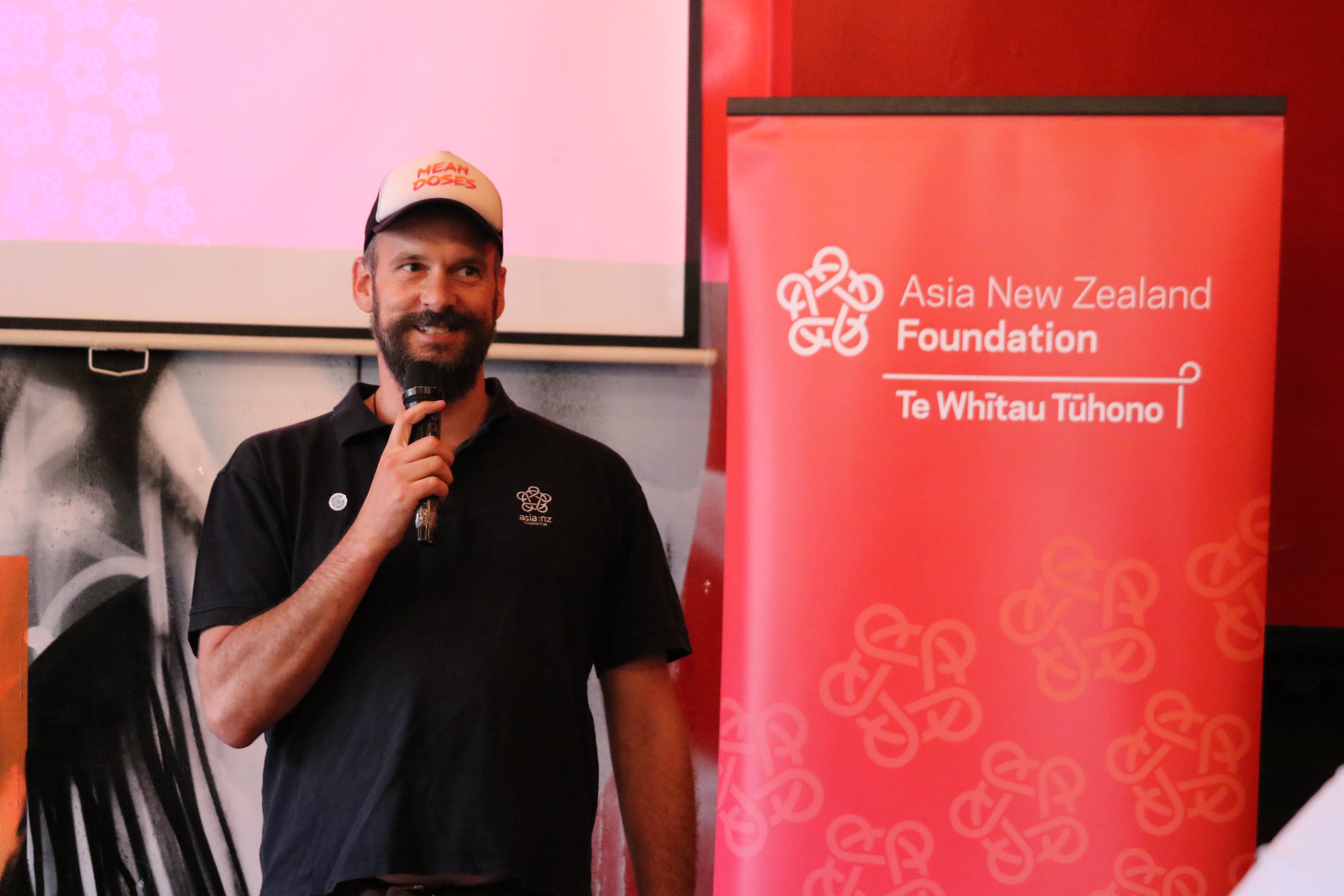 Leadership Network graduate Jack Sheppard speaking at the Wellington graduation event