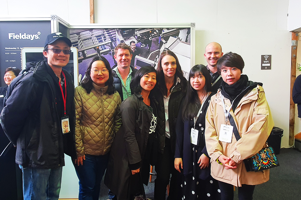 Entrepreneurs from North Asia meet Prime Minister Jacinda Ardern