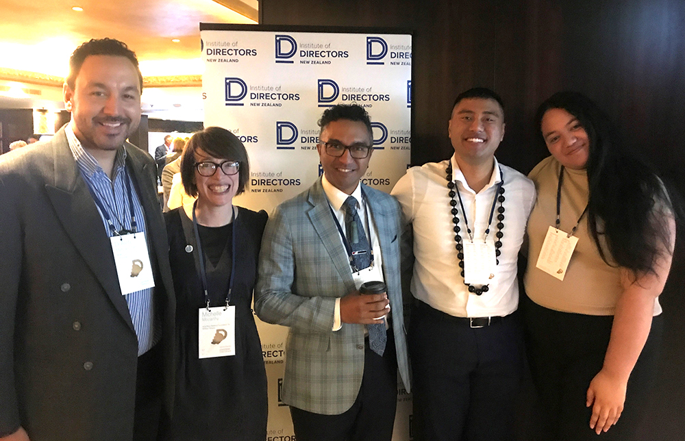Leadership Network members attending the Institute of Directors Conference in Auckland