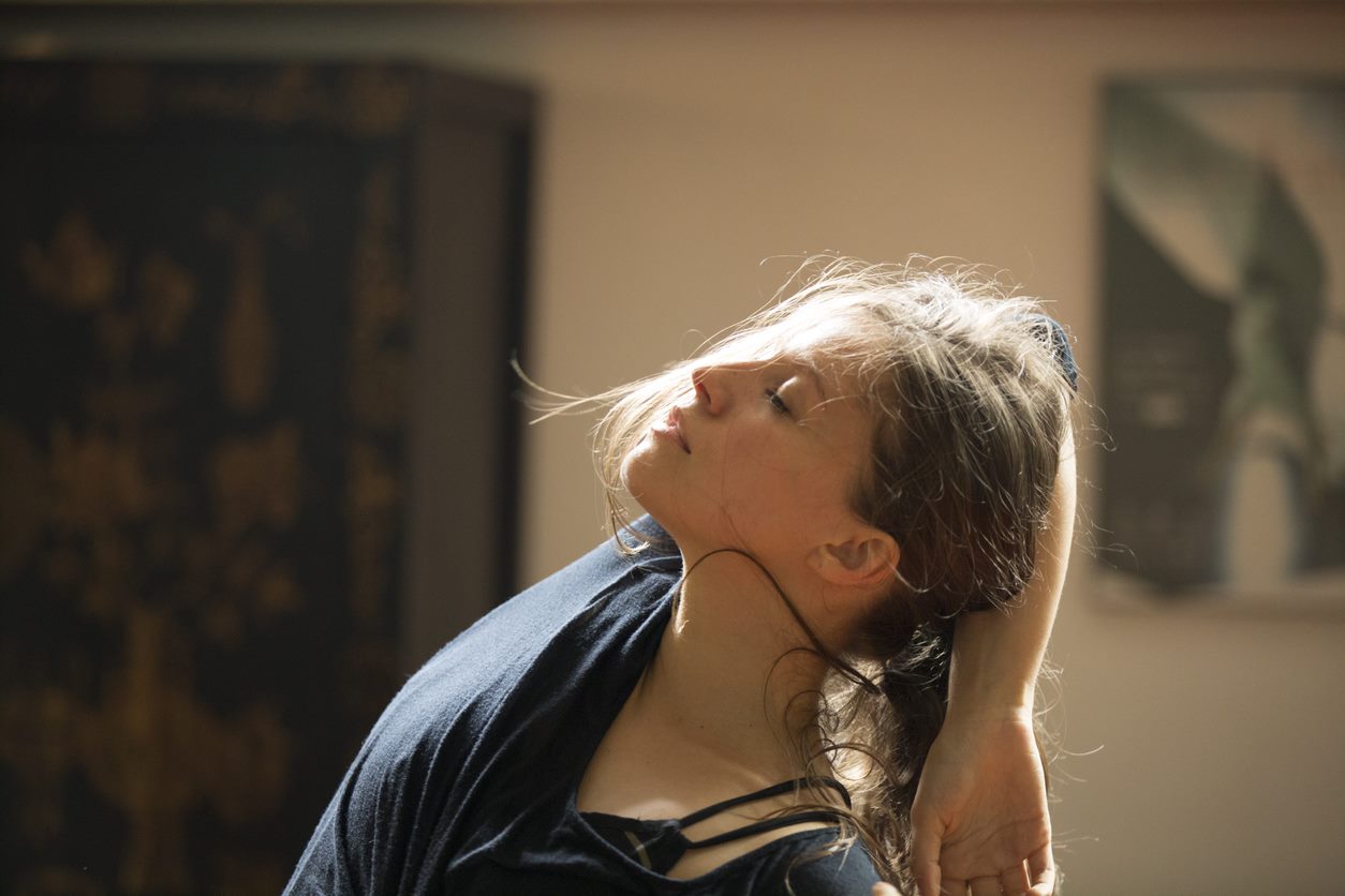 Lucy Marinkovich dancing