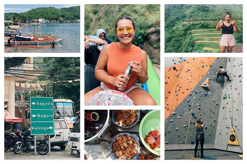 A montage of photos from Menorah's time in the Philippines