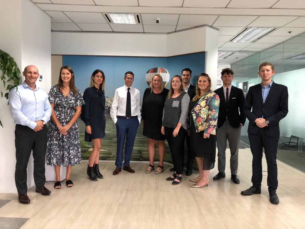 A group photo of the health and beauty entrepreneurs and NZTE staff in Singapore