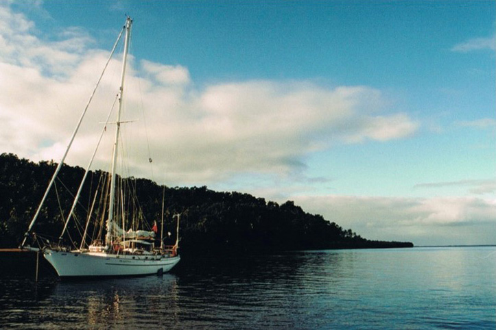 Sam's family's boat Tradition