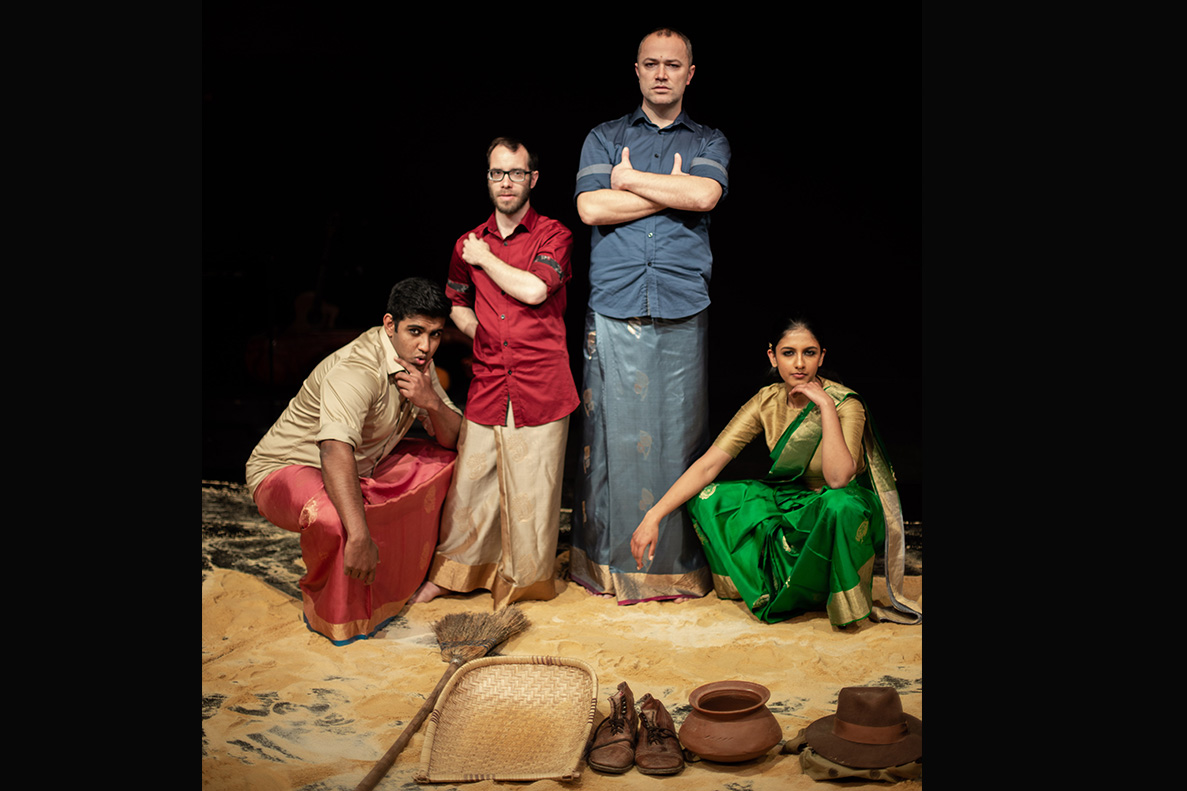 The band: Senuka Sudusinghe, Isaac Smith, Tristan Carter &amp;amp;amp;amp; Deeksha Vijayakumar