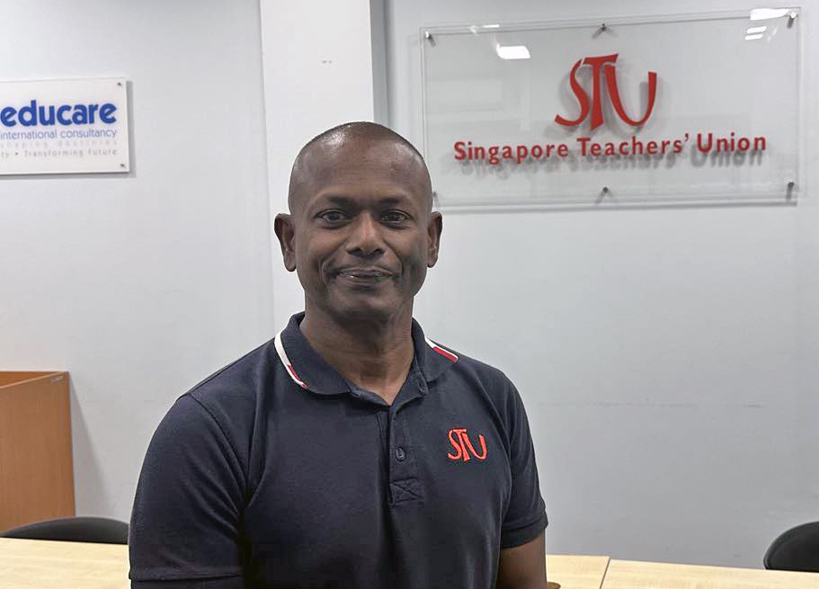 Singapore Teachers’ Union general secretary Mike Thiruman