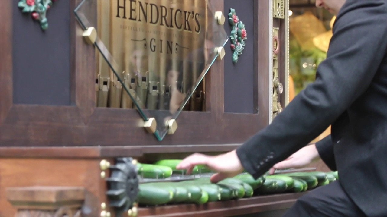 Hendrick’s Gin Cucumber Organ