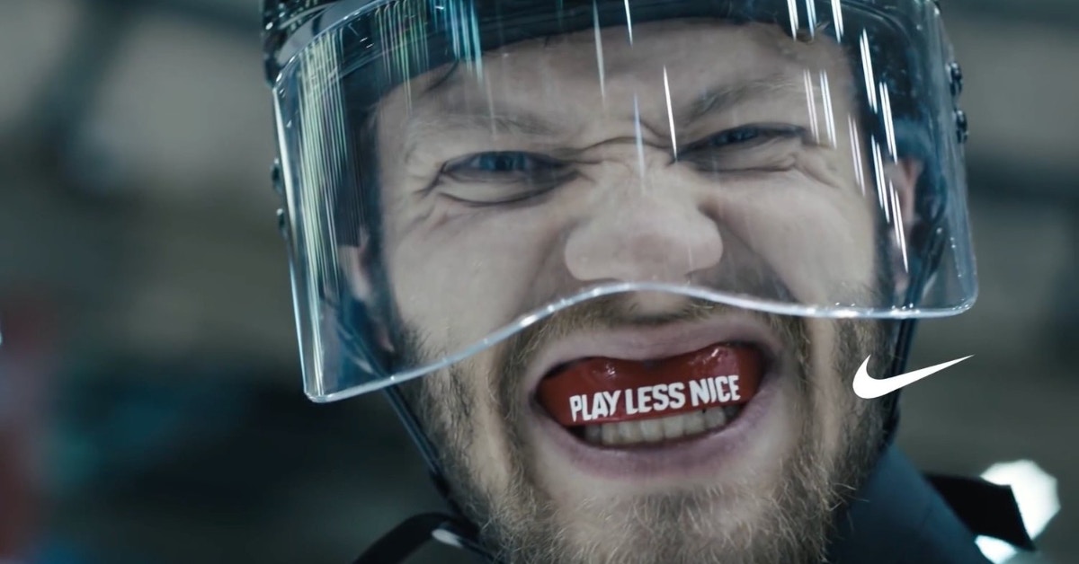 Nike - Play Less Nice - video overlay