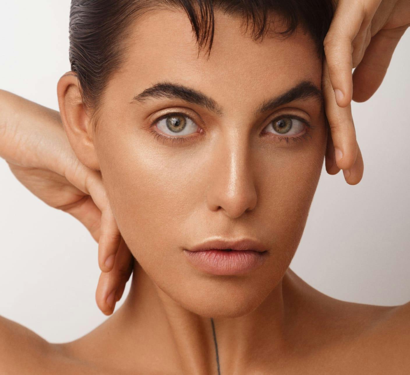 Close-up of a woman’s face