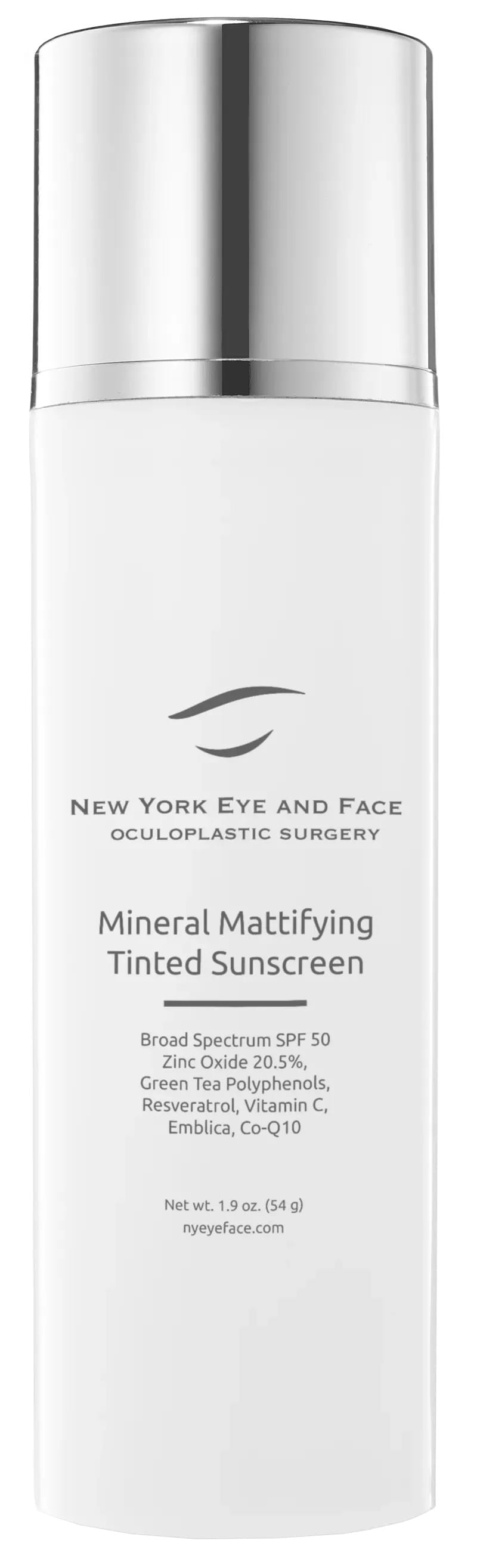 Mineral Mattifying Tinted Sunscreen SPF 50 tube