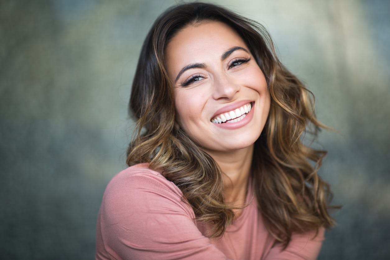 happy smiling person