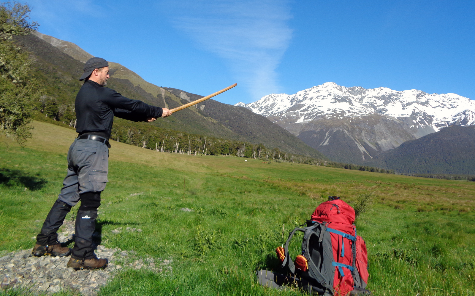 Alex Bennett in New Zealand (Photo: Alex Bennett)
