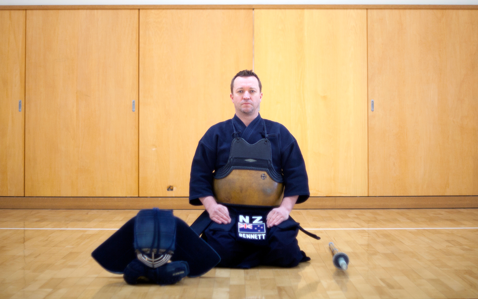 Alexander Bennett, kendo expert (Photo: Alex Bennett)