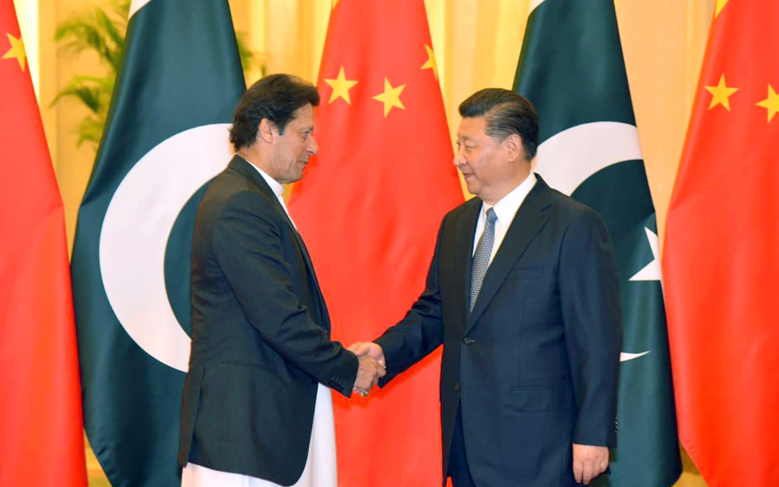Pakistan PM Imran Khan and China President Xi Jinping (Photo: Facebook)