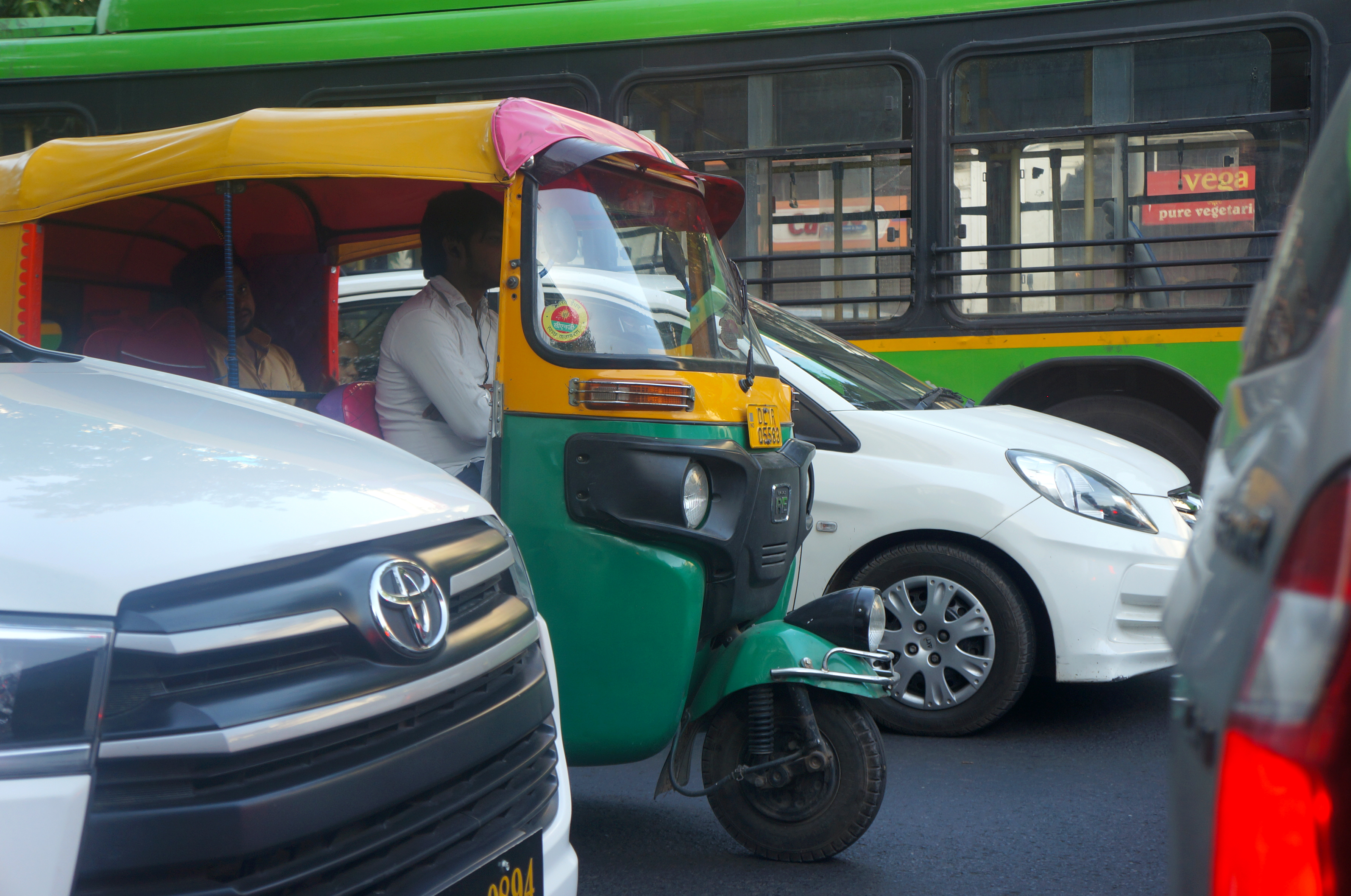 India traffic