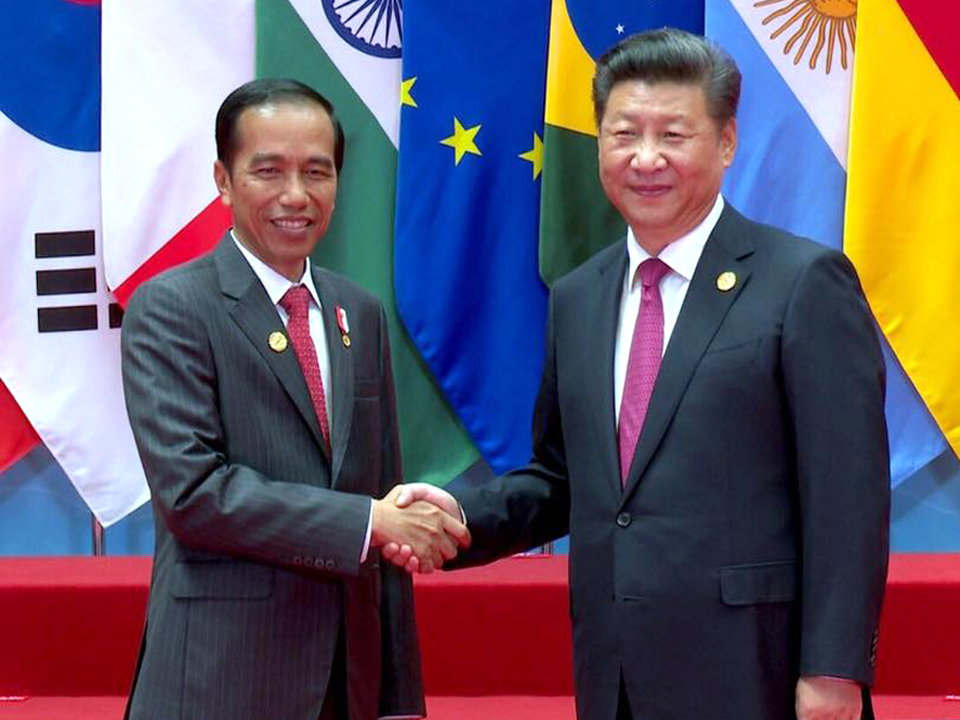 Joko Widodo and Xi Jinping (Photo: Joko Widodo/Facebook)