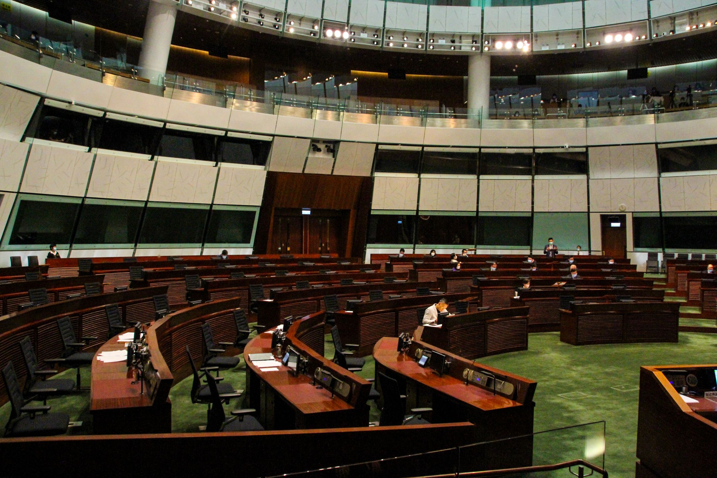 LEGCO HALF EMPTY NOV 12