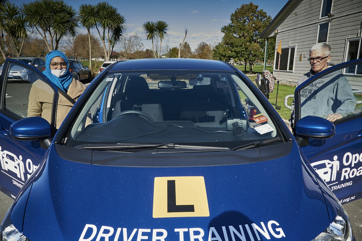 In the driver’s seat: Open Road supports refugee learner drivers