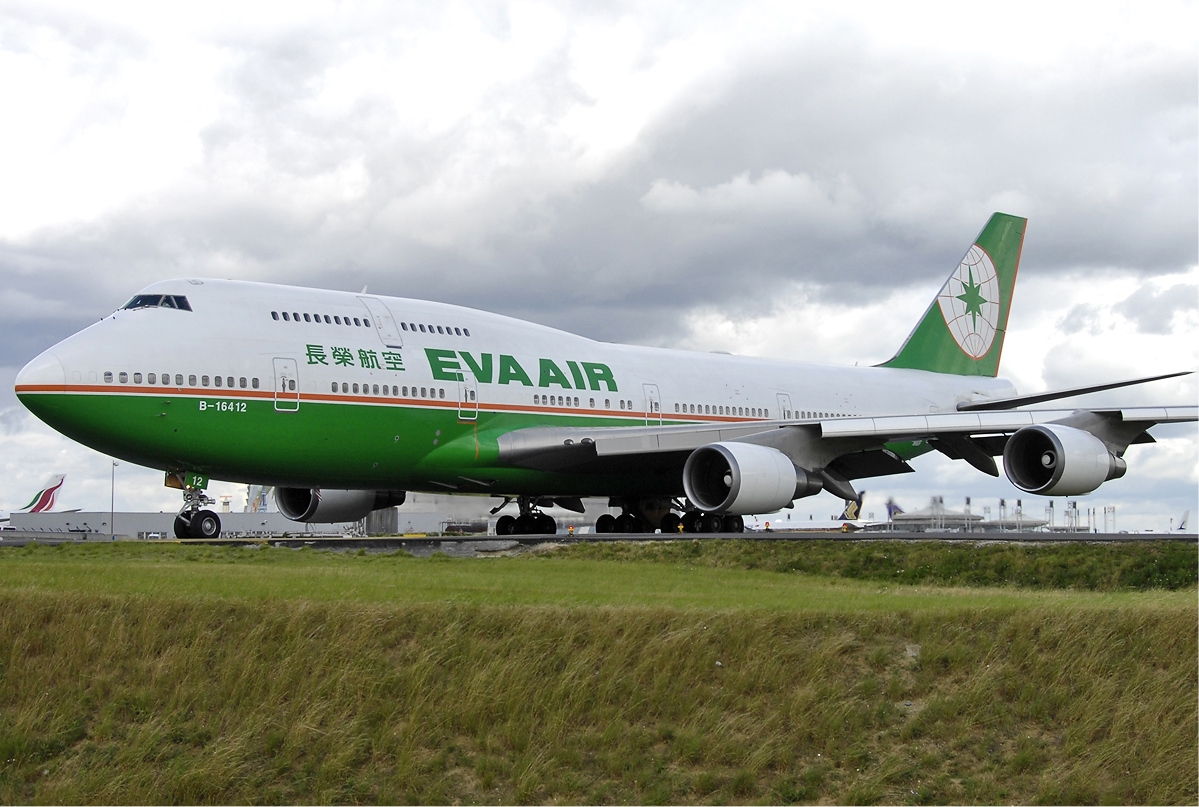 EVA Air Boeing 747 400 Bidini2