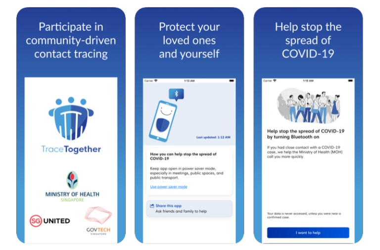 TraceTogether Singapore