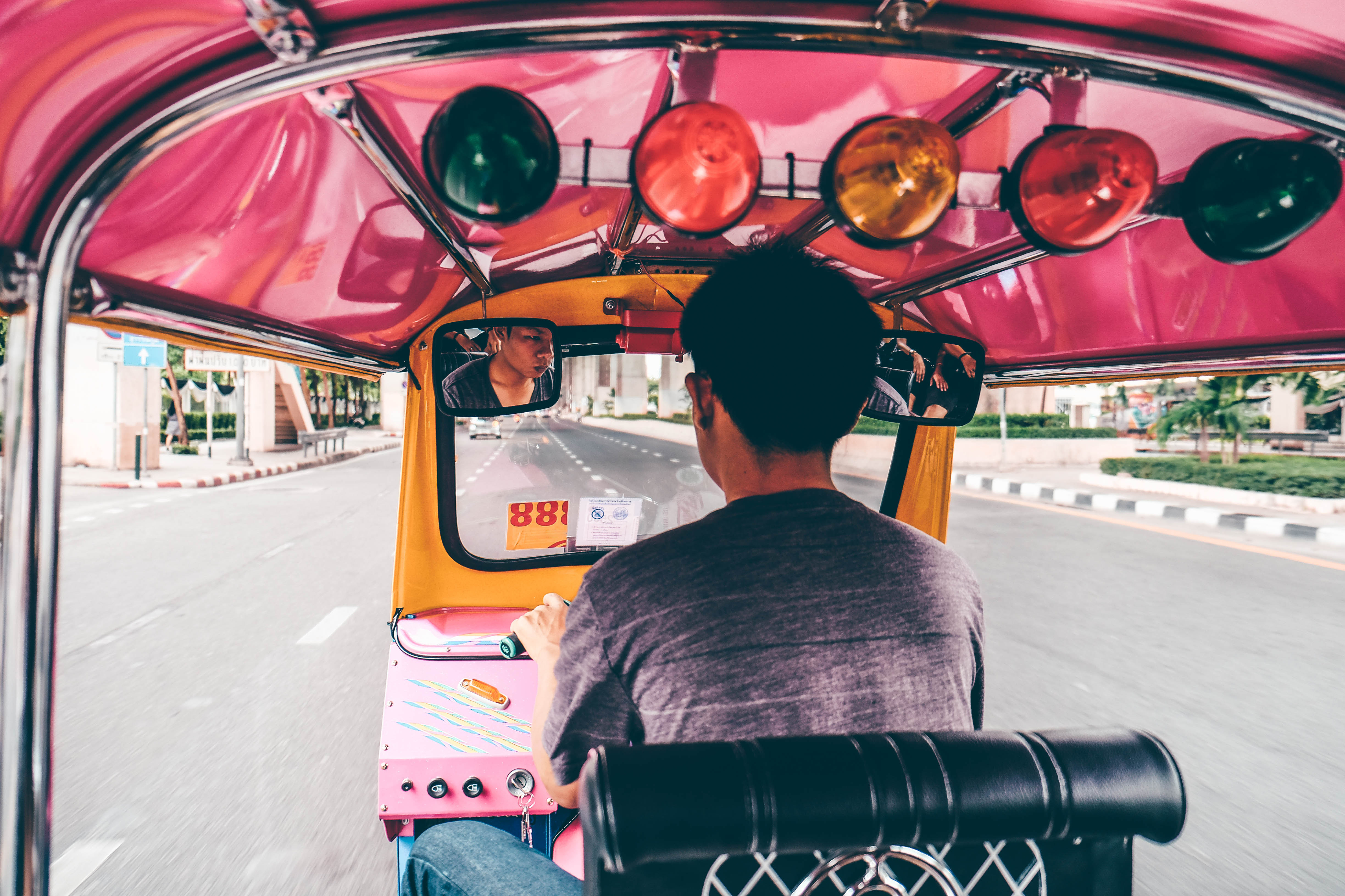 Tuktuk in Bangkok, Thailand