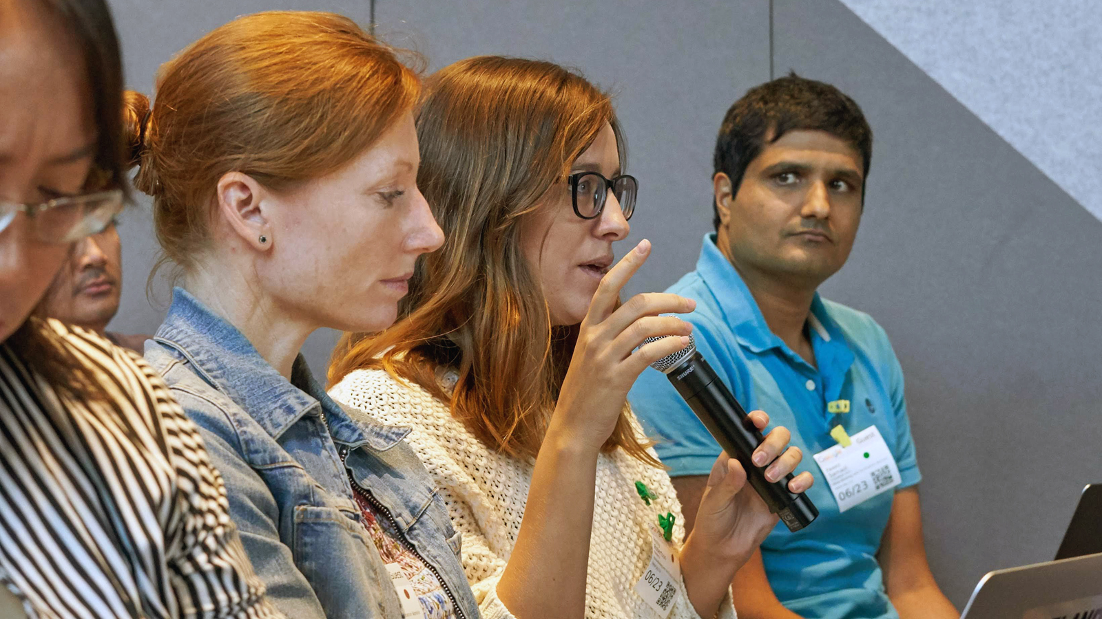 Participants at the Google workshop