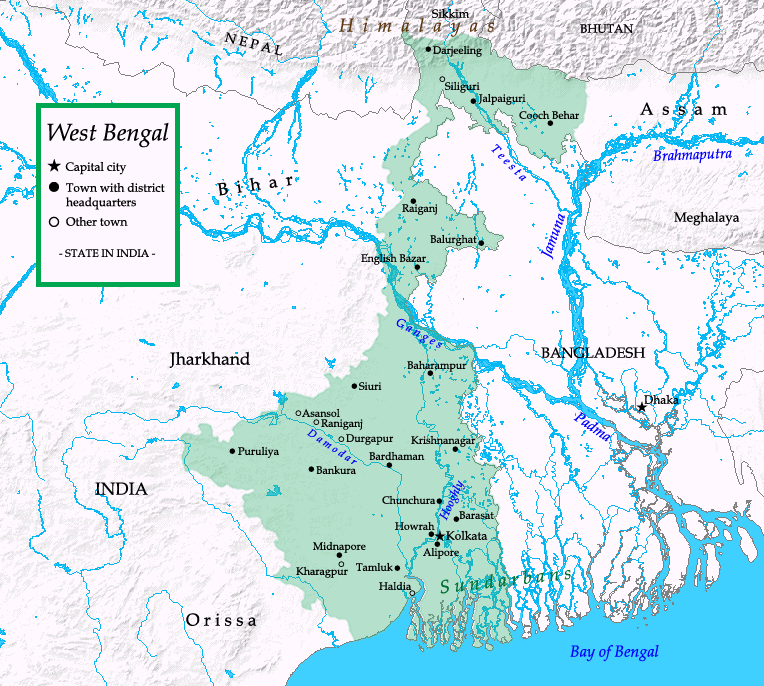 Westbengalimap