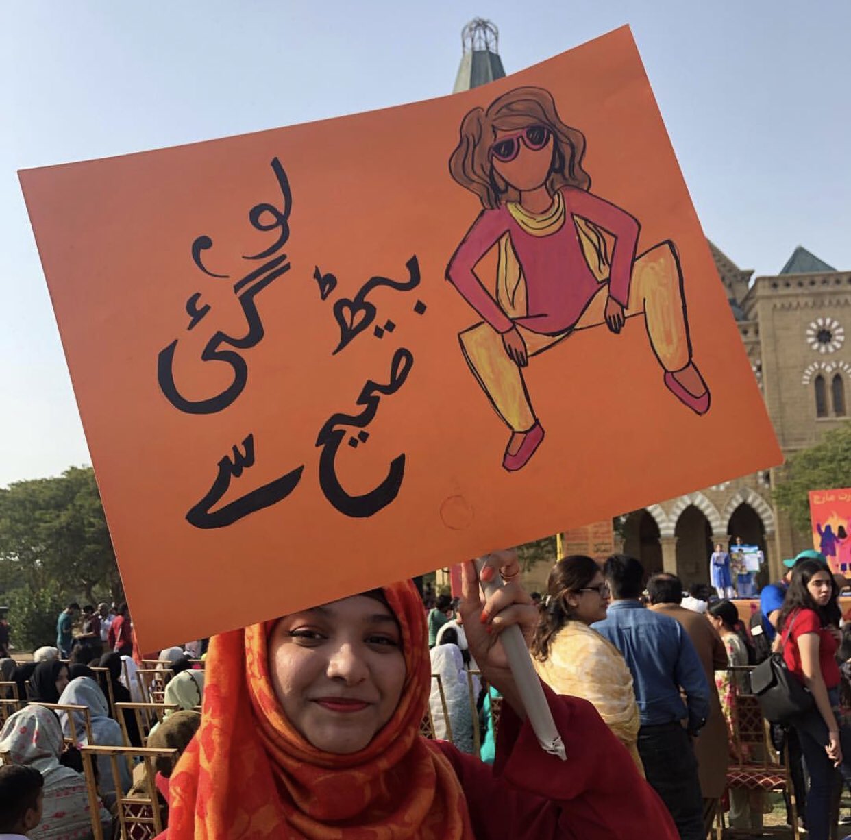 Placards displayed by Marchers during Aurat March 2019 Wikimedia