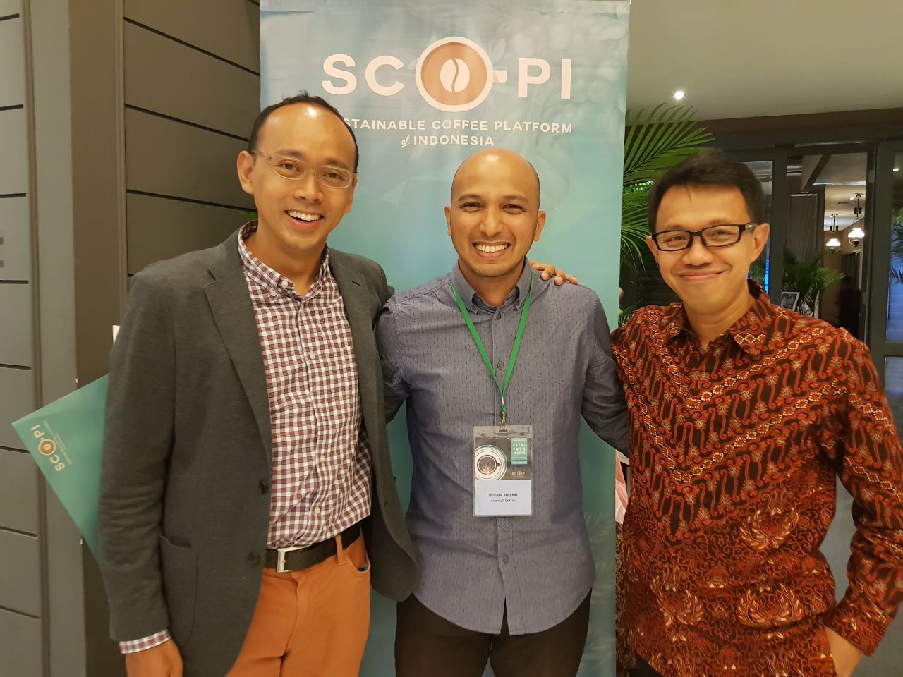 Indi, Irvan, Helmi (Sustainable Coffee Platform of Indonesia)