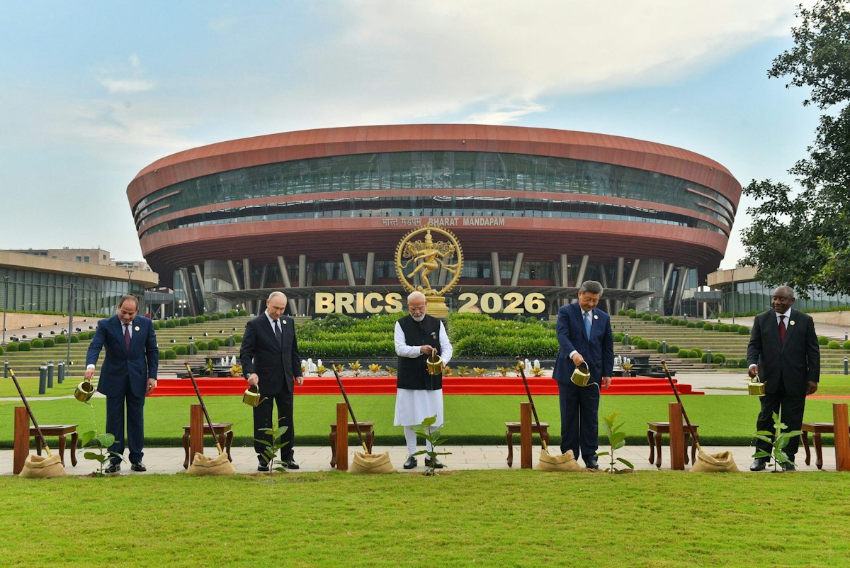 BRICS Bloc Urges Calm on Middle East, Trade.