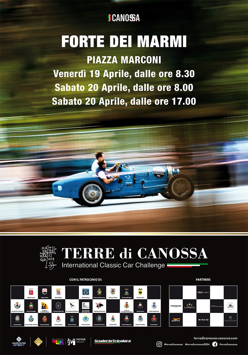 Locandina Terre di Canossa Forte dei Marmi