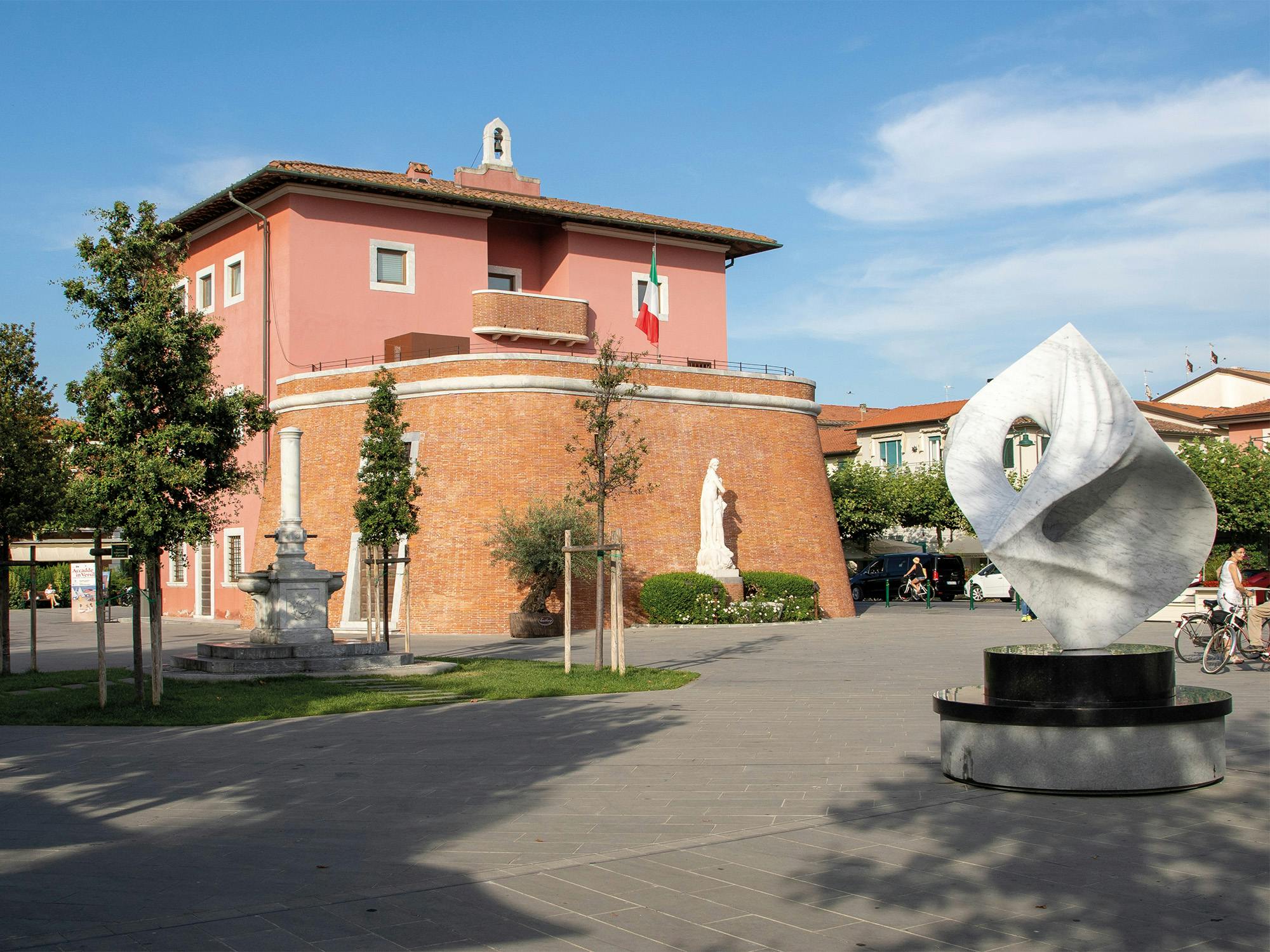 Il Fortino Leopoldo I° in piazza Garibaldi a Forte dei Marmi