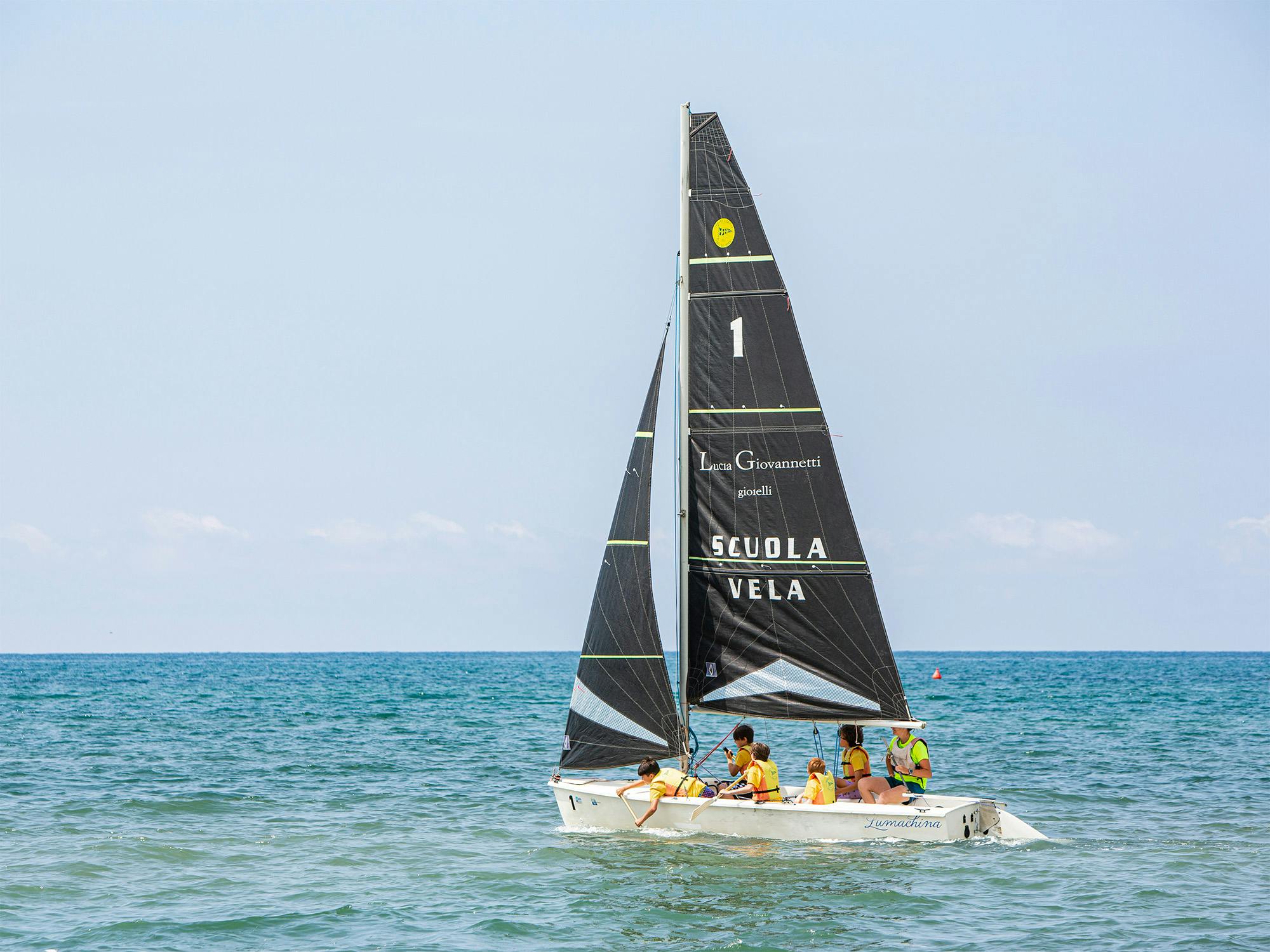 Scuola di vela al Forte