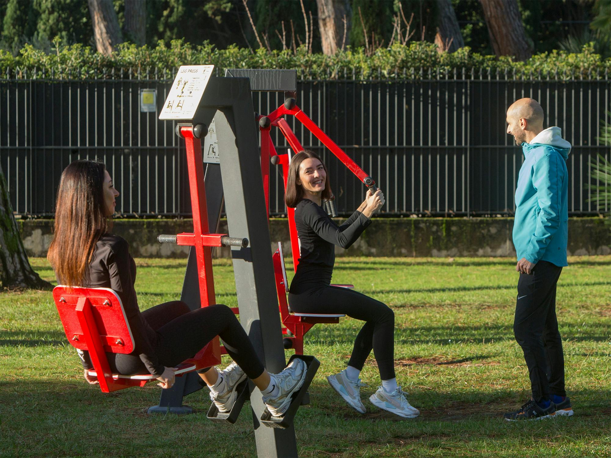 La palestra all'aria aperta di Roma Imperiale a Forte dei Marmi