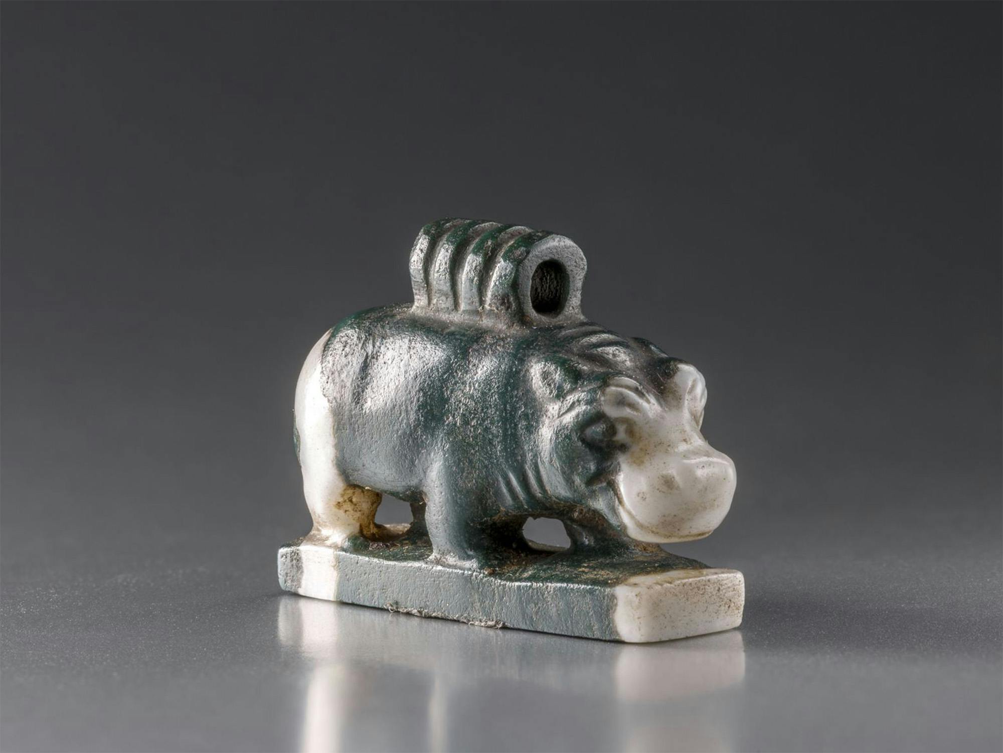 Amuleto raffigurante un ippopotamo