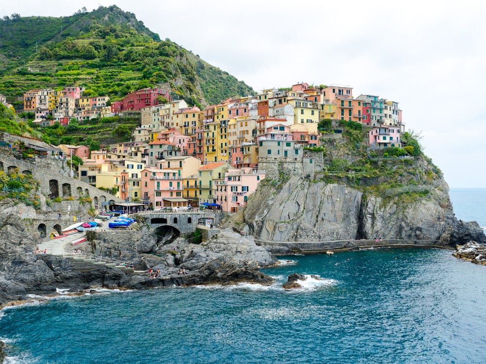 Veduta di Manarola, una delle Cinque Terre