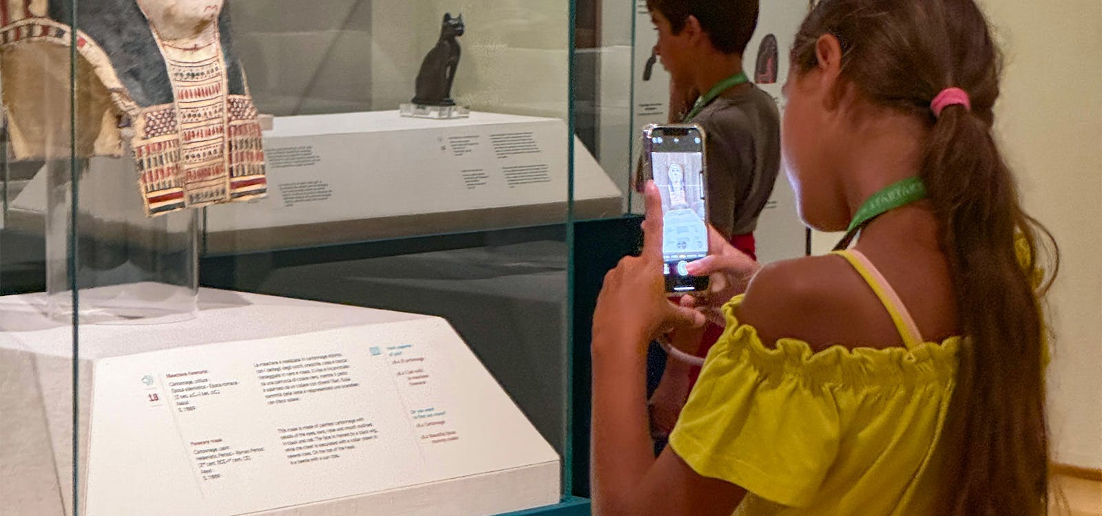 Piccoli visitatori alla mostra "Gli Egizi e i doni del Nilo" al Fortino Leopoldo I di Forte dei Marmi Piccoli visitatori alla mostra "Gli Egizi e i doni del Nilo" al Fortino Leopoldo I di Forte dei Marmi