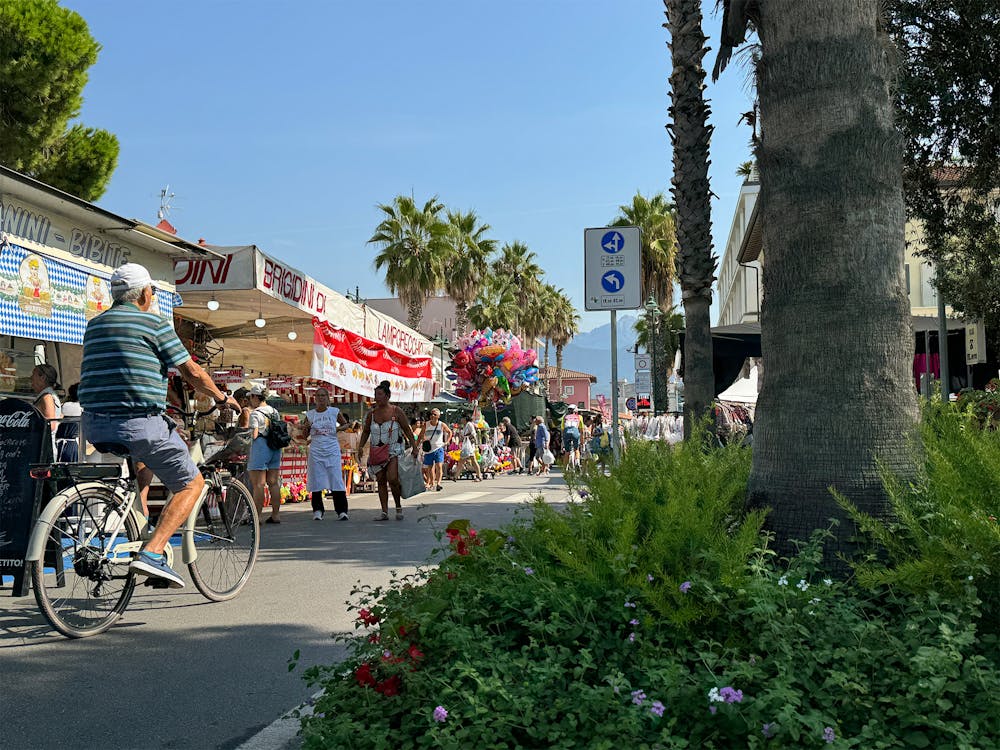 La fiera di Sant'Ermete 2024 a Forte dei Marmi