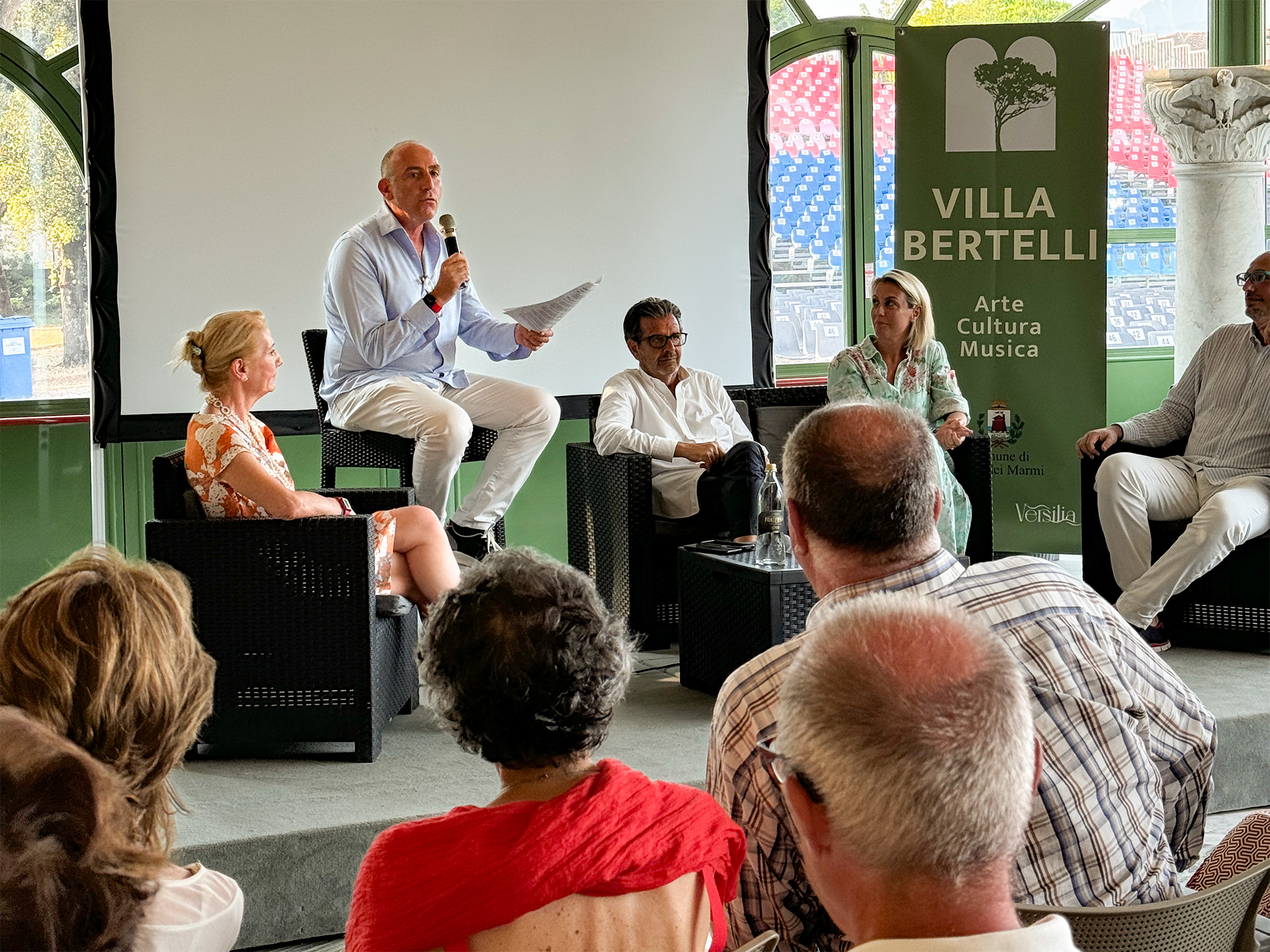 Incontri culturali a Villa Bertelli