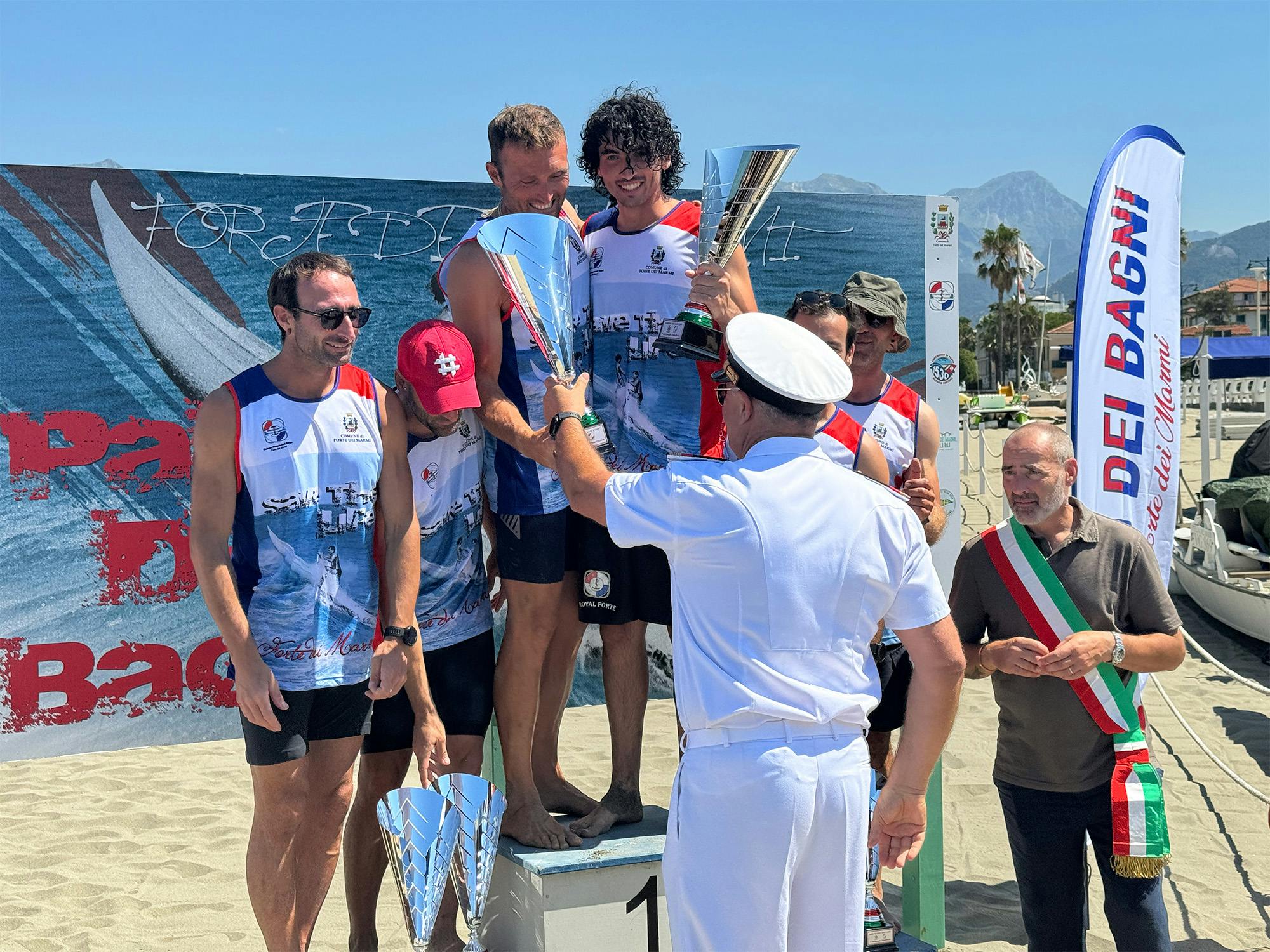 La premiazione dei vincitori di Save a Life Palio dei Bgani 2024