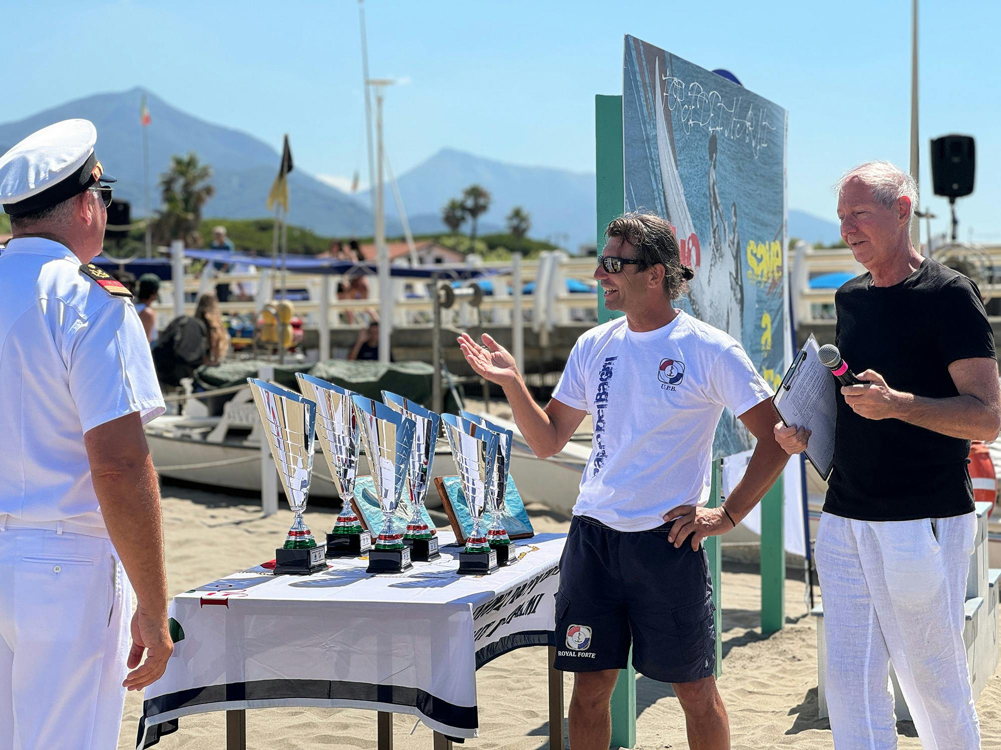 Tutto pronto per la premiazione del Palio dei Bagni