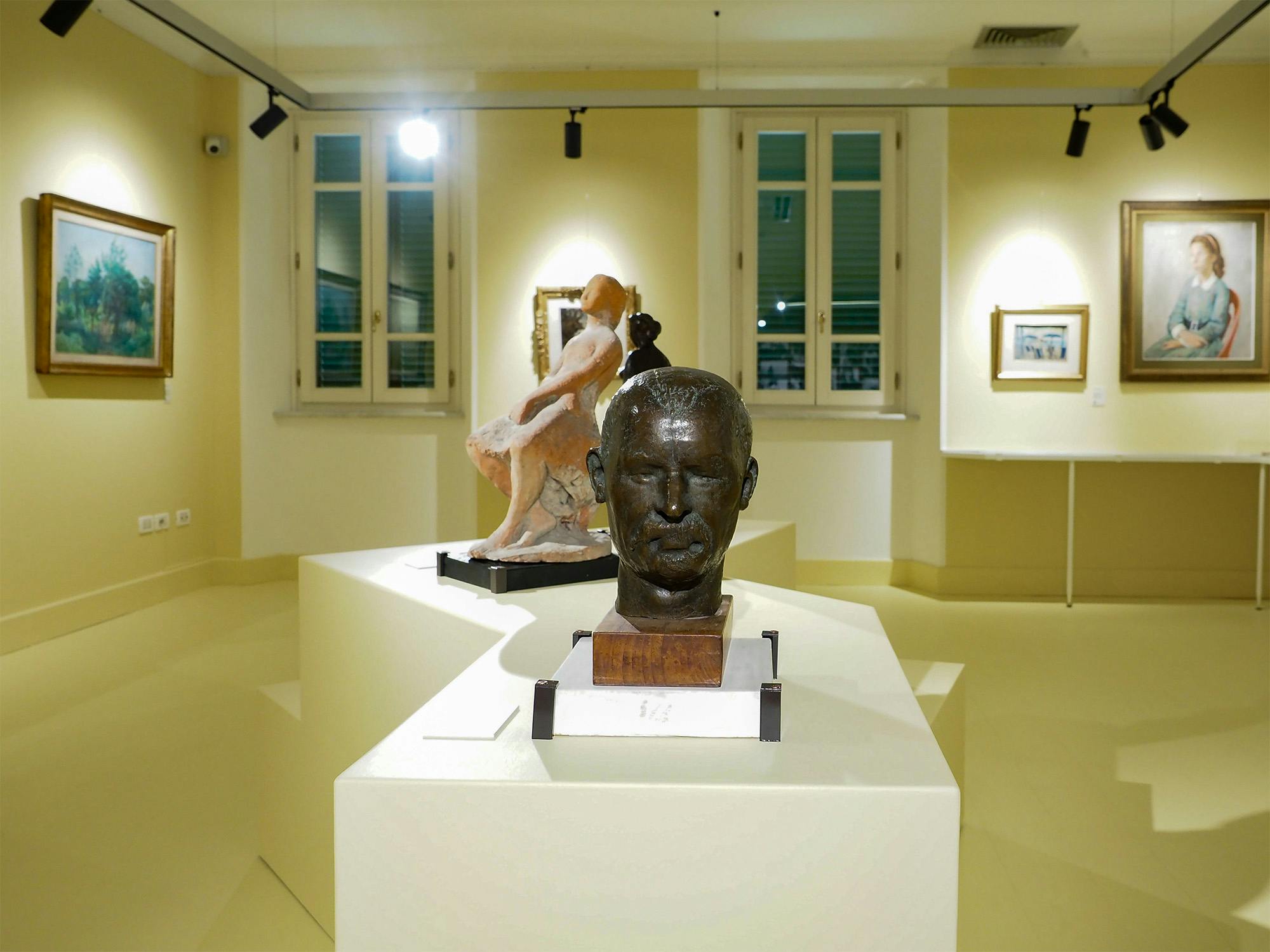 Museo d'arte moderna Quarto Platano a Villa Bertelli di Forte dei Marmi