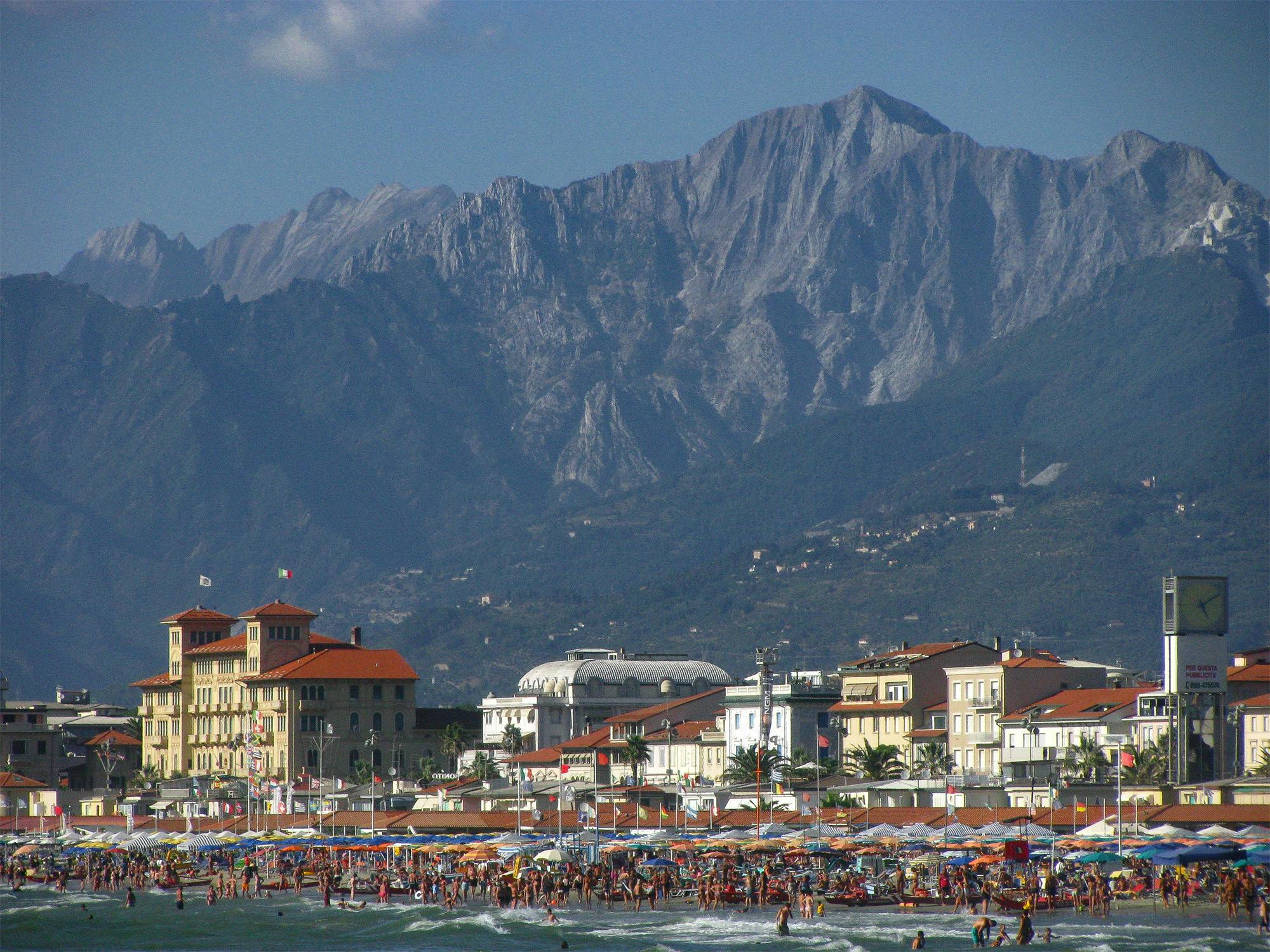 Veduta di Viareggio