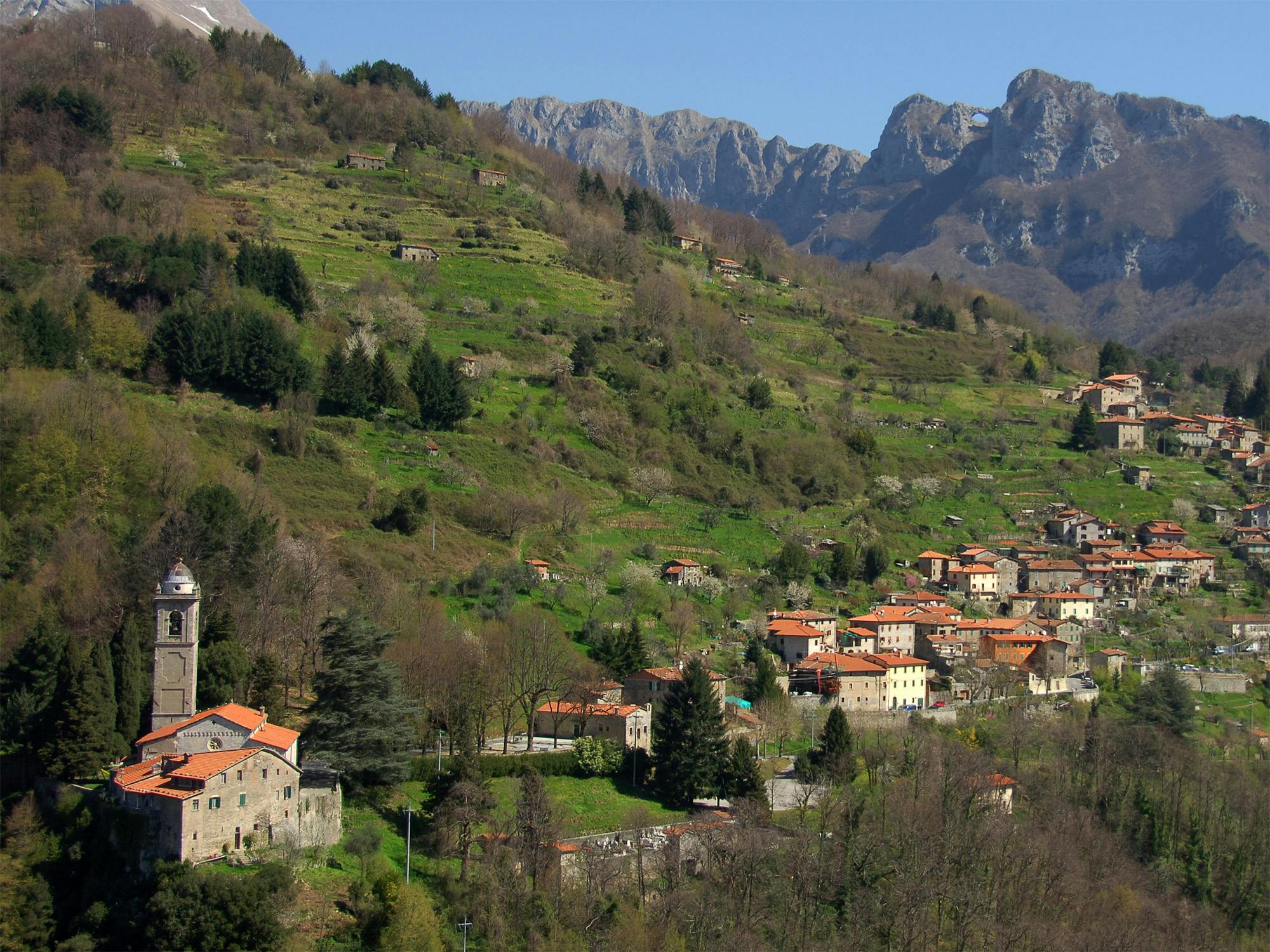 Panorama di Stazzema