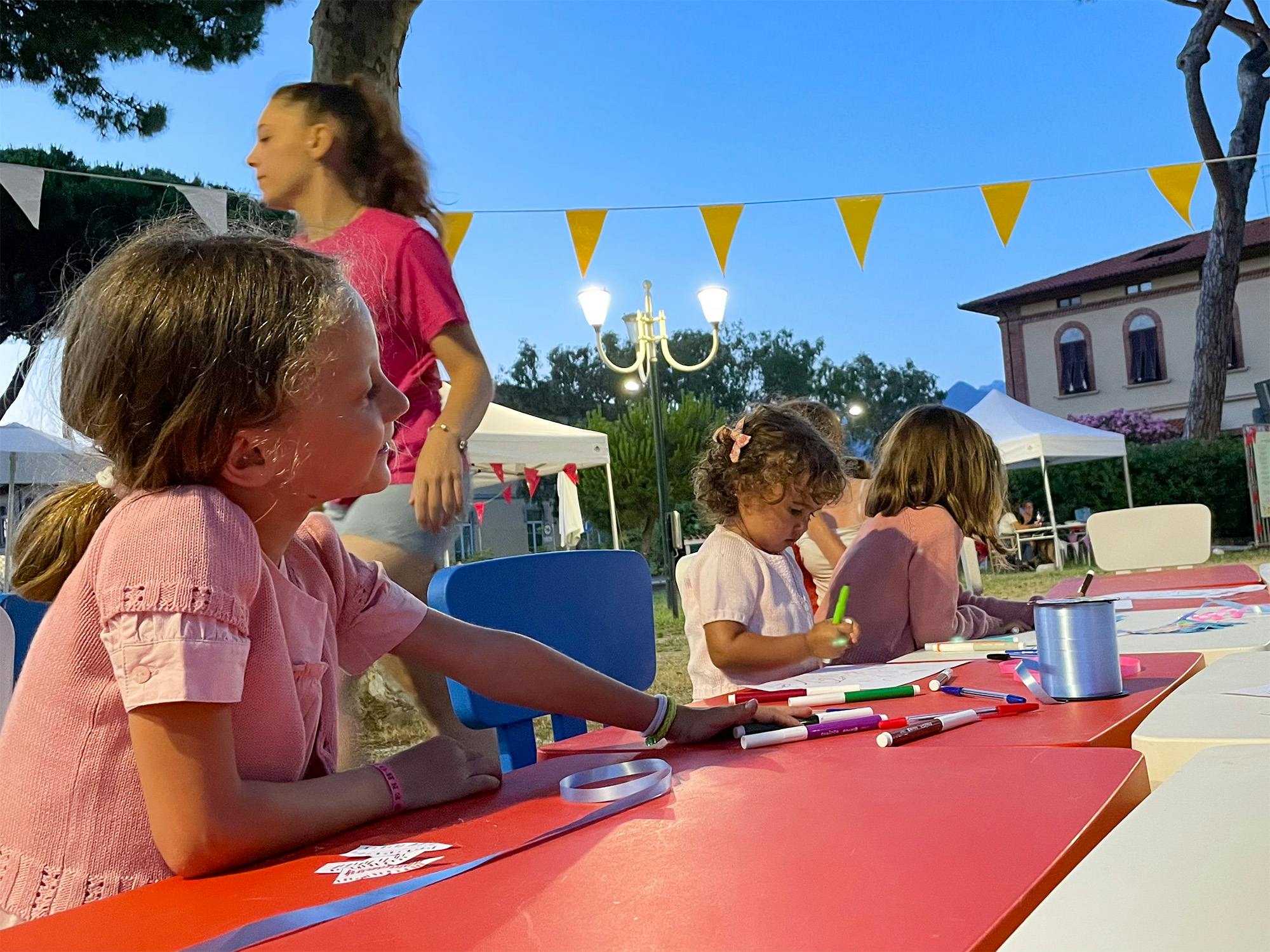 Giochi e laboratori alla "Pineta dei Bambini" di Forte dei Marmi