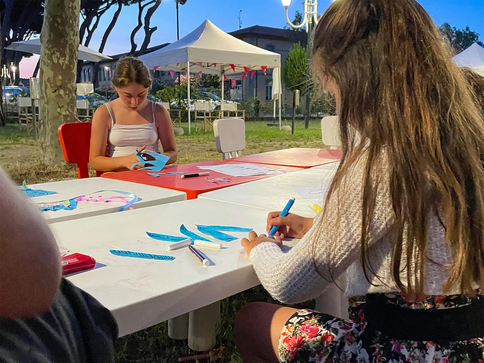 Giochi e laboratori alla "Pineta dei Bambini" di Forte dei Marmi