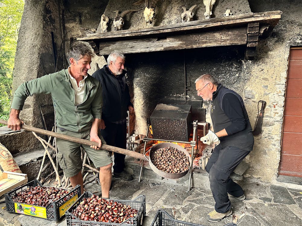 Castagnata al Rifugio Forrte dei Marmi