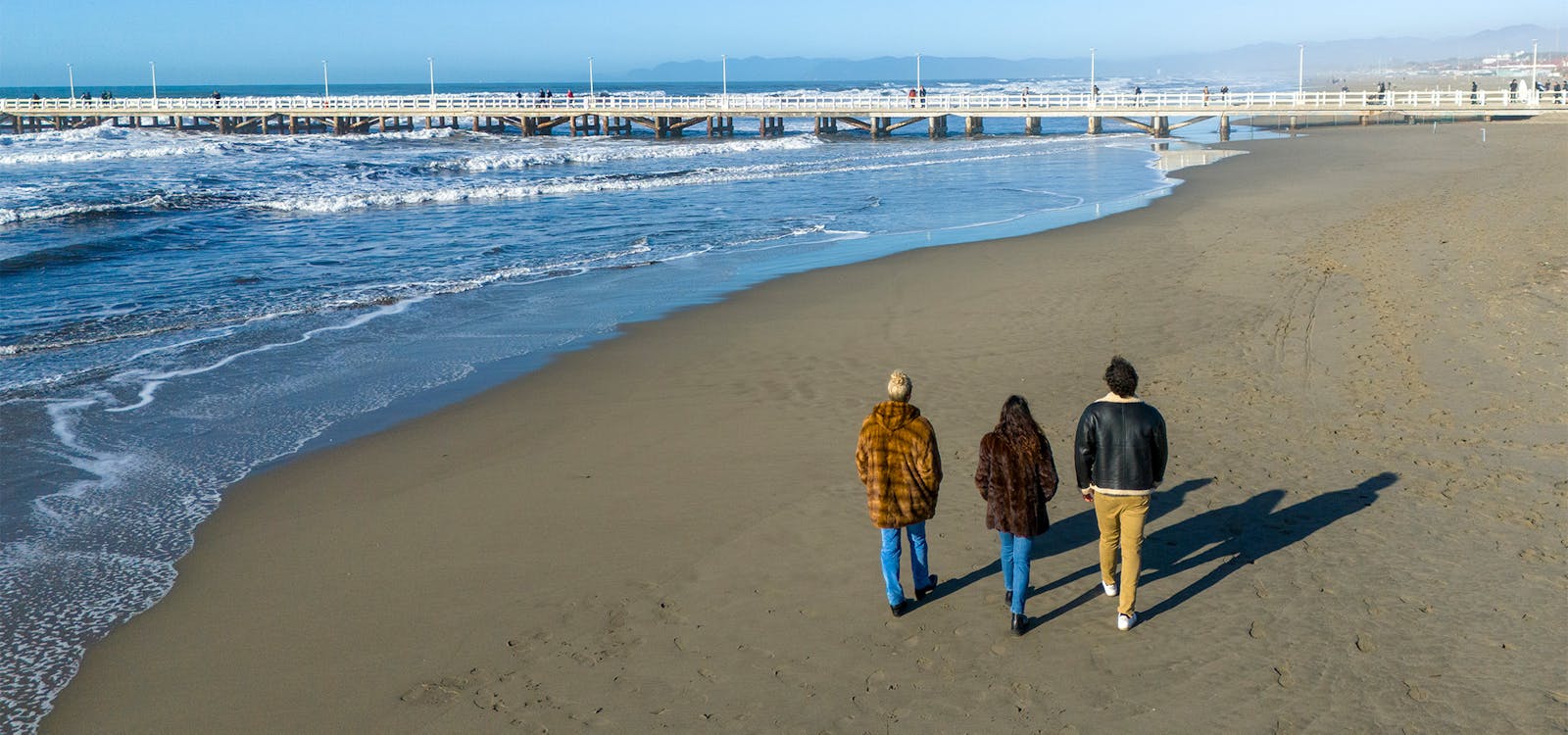 A passeggio sul mare d'inverno A passeggio sul mare d'inverno