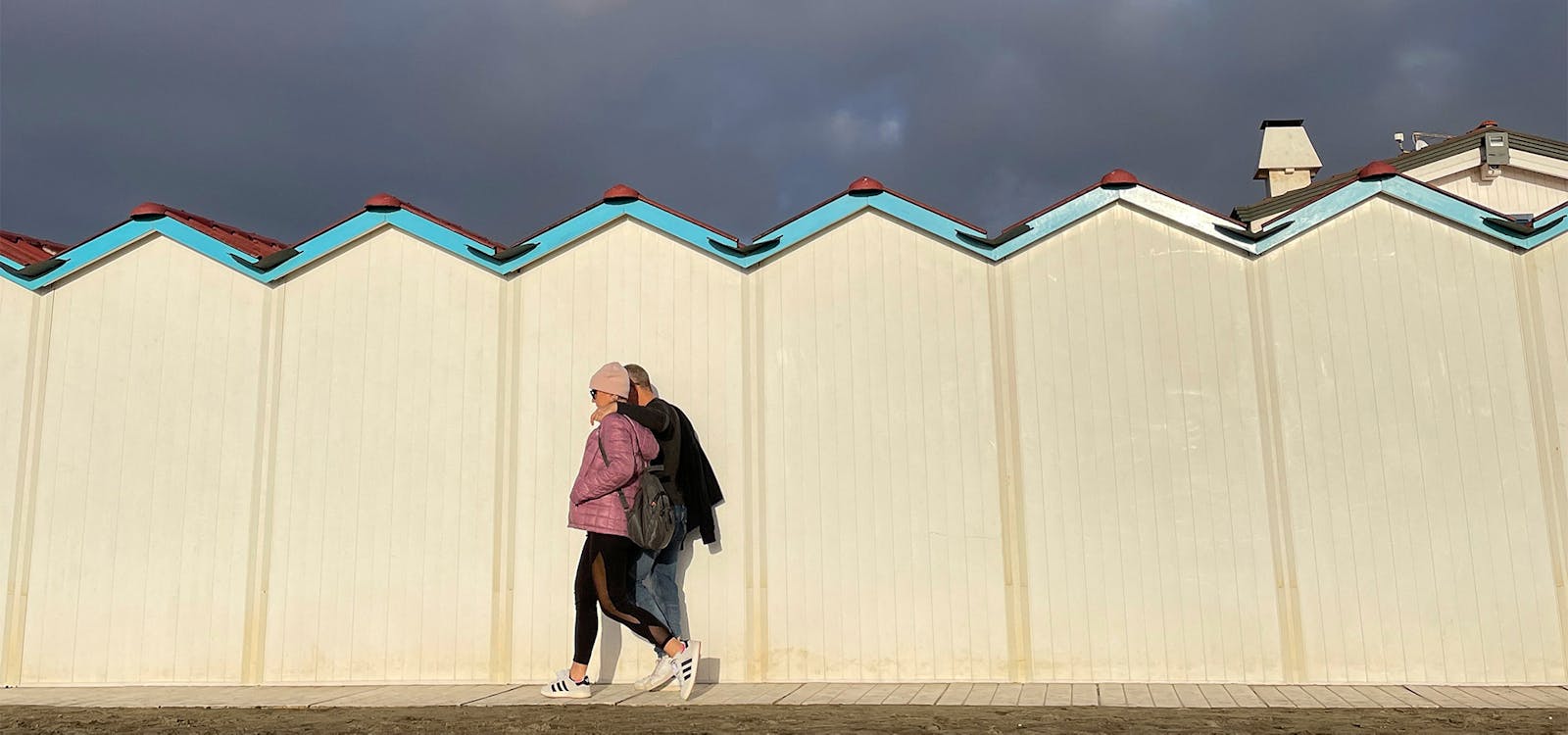 Un passeggiata in spiaggia d'inverno Un passeggiata in spiaggia d'inverno