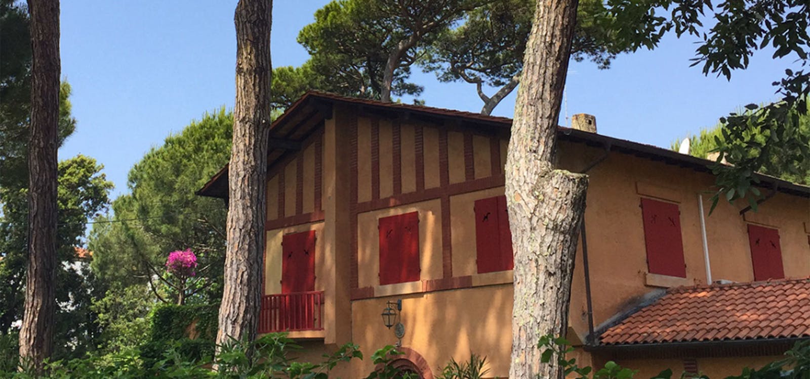 Una villa immersa nel verde di Roma Imperiale a Forte dei Marmi Una villa immersa nel verde di Roma Imperiale a Forte dei Marmi