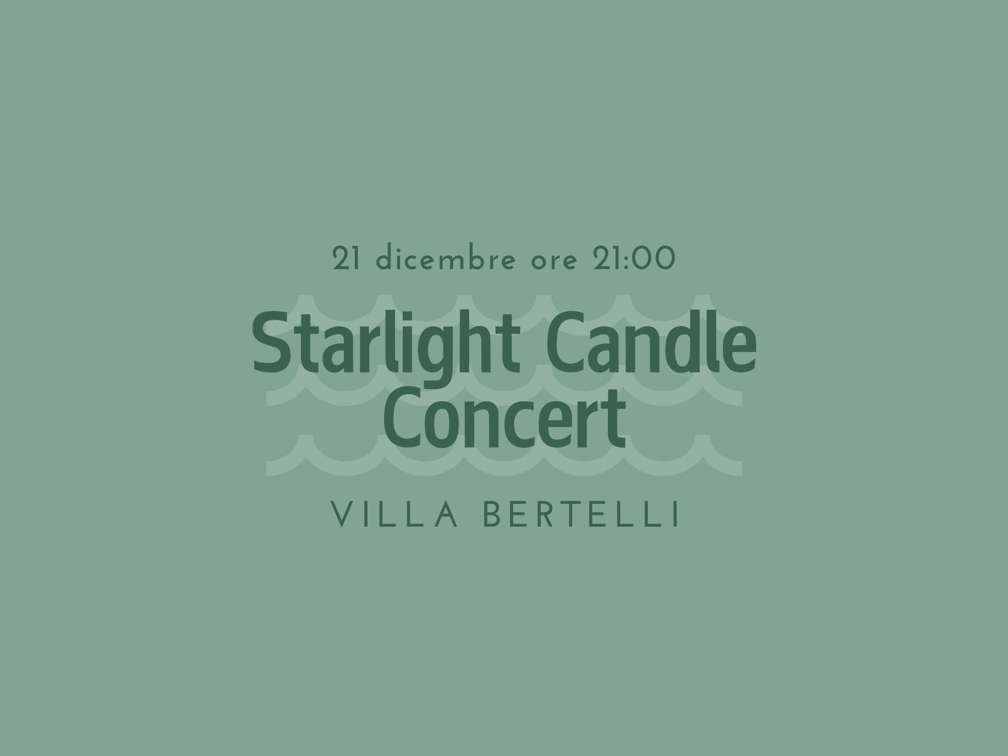 Copertina Starlight Candle Concert